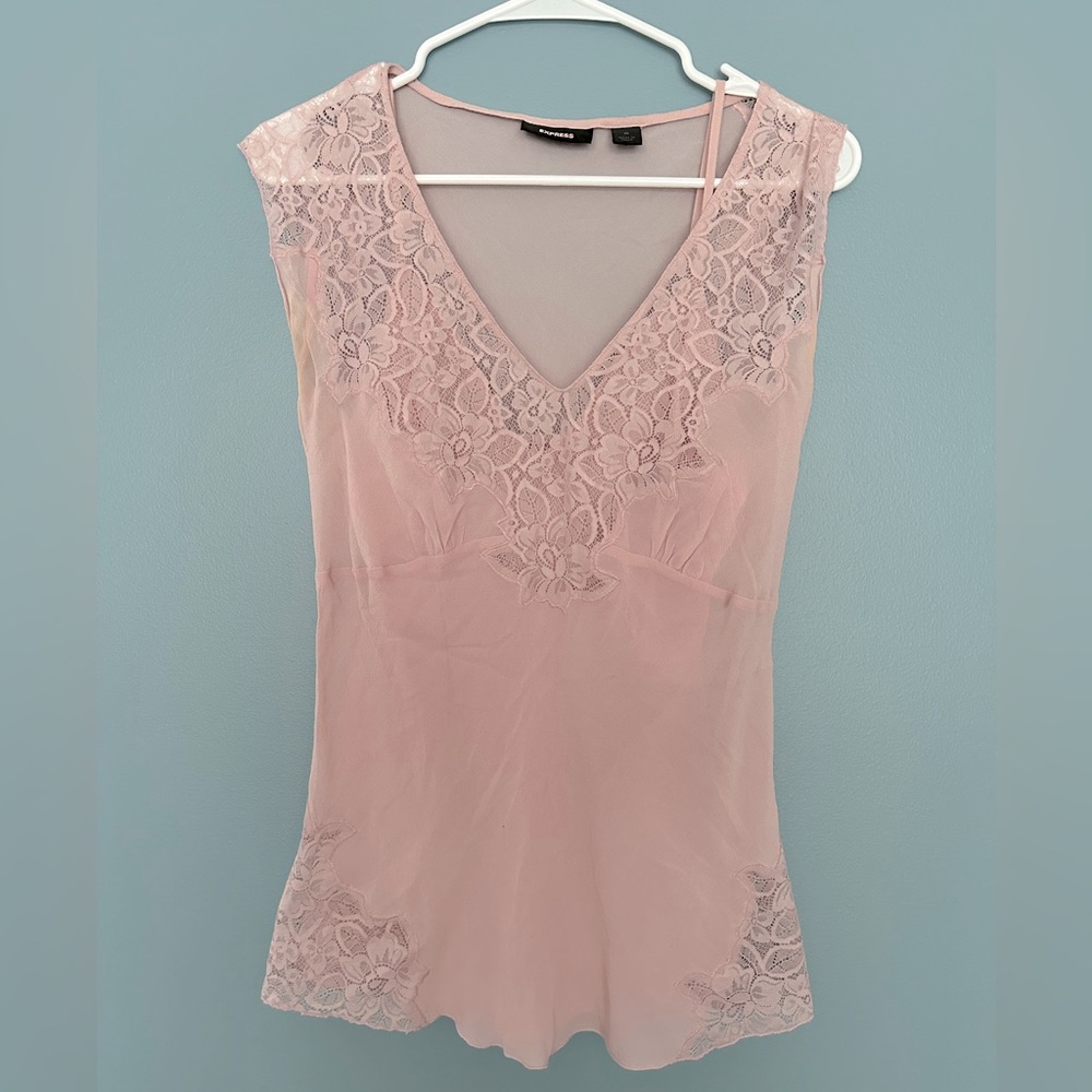 Vintage Express Pink Top